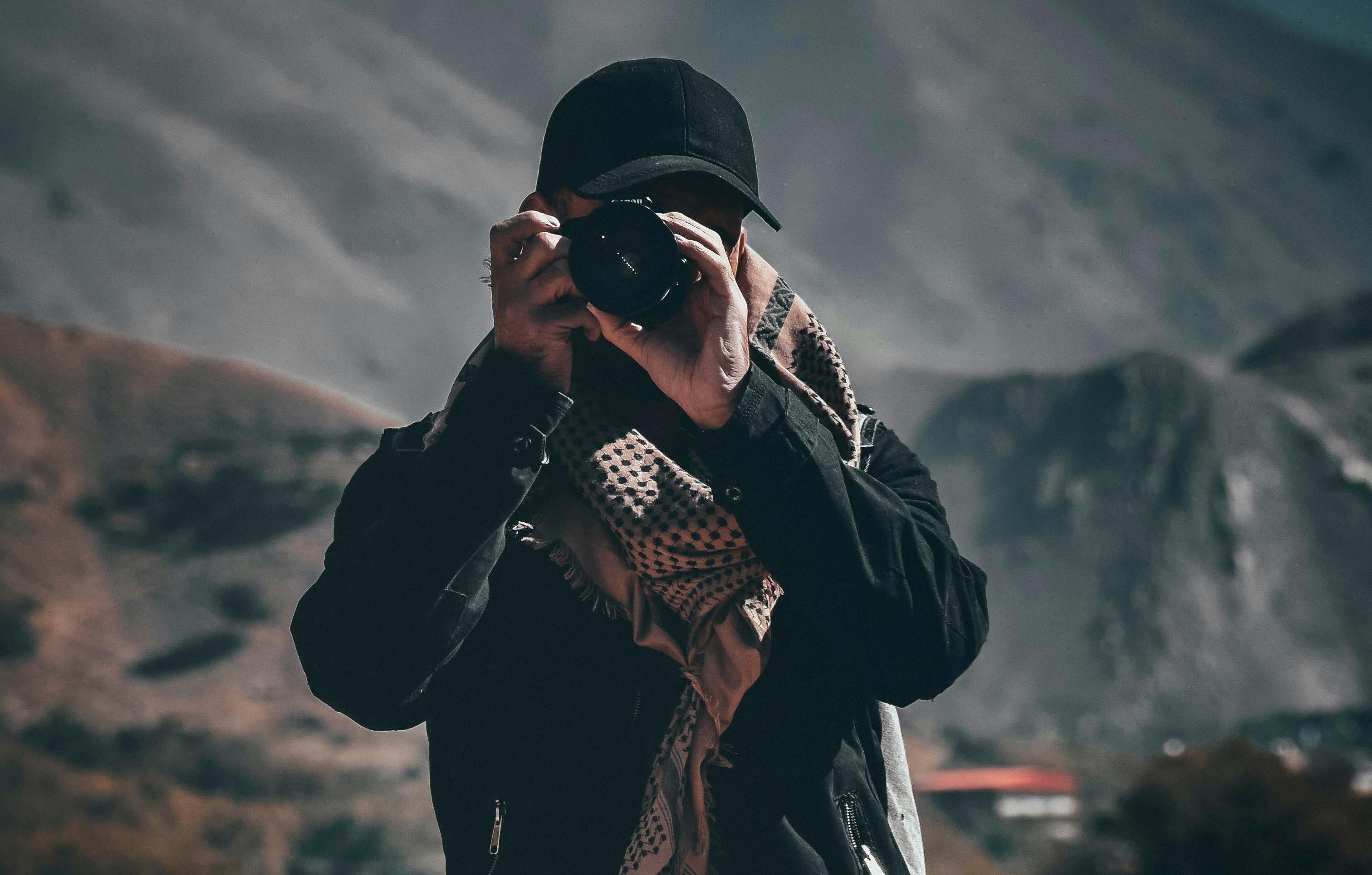 Photographer capturing a subject - Photography Expedition