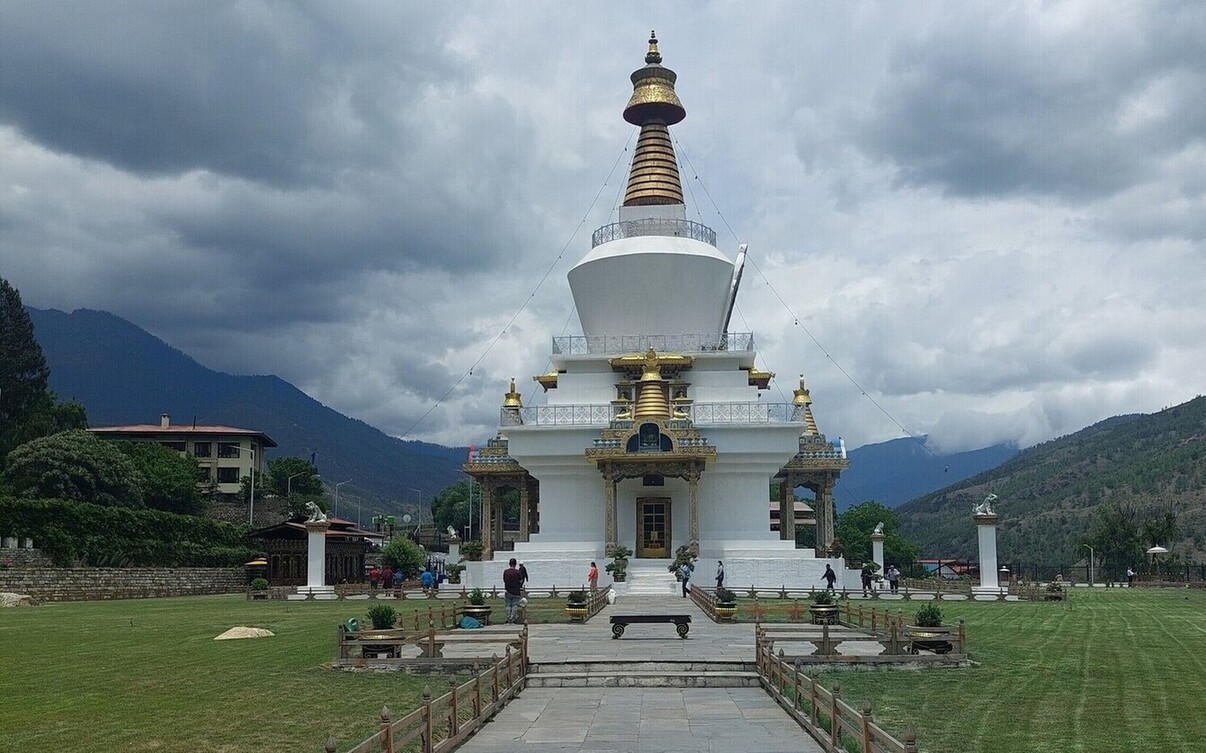 The National Memorial Chorten in Thimphu - Spiritual Journey